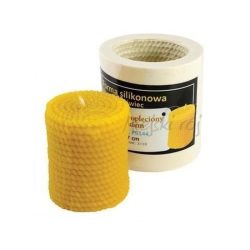Forma silikonowa walec opleciony sznurkiem – Wys. 7cm
