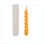Forma silikonowa – świeca spiralna 18 cm
