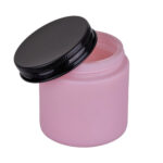 Słoik do świec, forma, pudrowy różowy – 120 ml