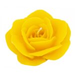 Świeca z wosku pszczelego naturalna – Kwiat róży