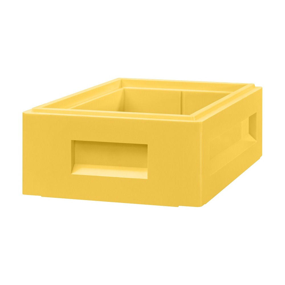 nadstawka 6 ramkowa dadant b Korpus Dadant 6-ramk., 1/2, poliuretanowy - BRCtech - obrazek 1