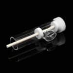 Aparat tłoczkowy do znakowania matek szklany