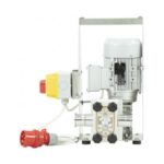 Urządzenie ssąco-tłoczące do kremowania i przepompowywania miodu 400V / 0,55kW, moduł zębaty, wersja kompaktowa