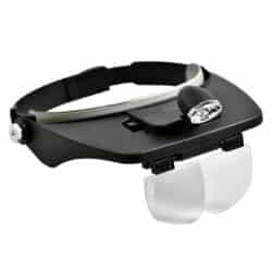 Okulary powiększające z wymiennymi soczewkami i latarką – BRCtech